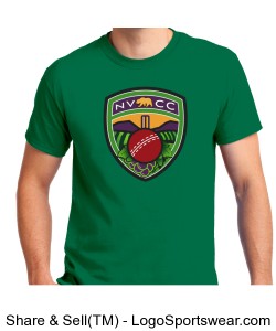NVCC T-Shirt Green Design Zoom
